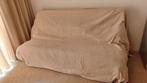 Bedbank met hoes, Ophalen, Zo goed als nieuw, Tweepersoons, 200 cm