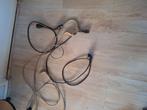 Netsnoeren 4 stuks, Ophalen, Zo goed als nieuw