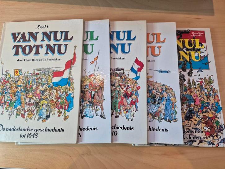 Van Nul tot Nu - Serie (5 delen) - Harde kaft, Boeken, Geschiedenis | Vaderland, Ophalen of Verzenden