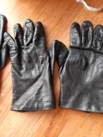 Zwarte leren handschoenen.  M., Ophalen of Verzenden, Handschoenen