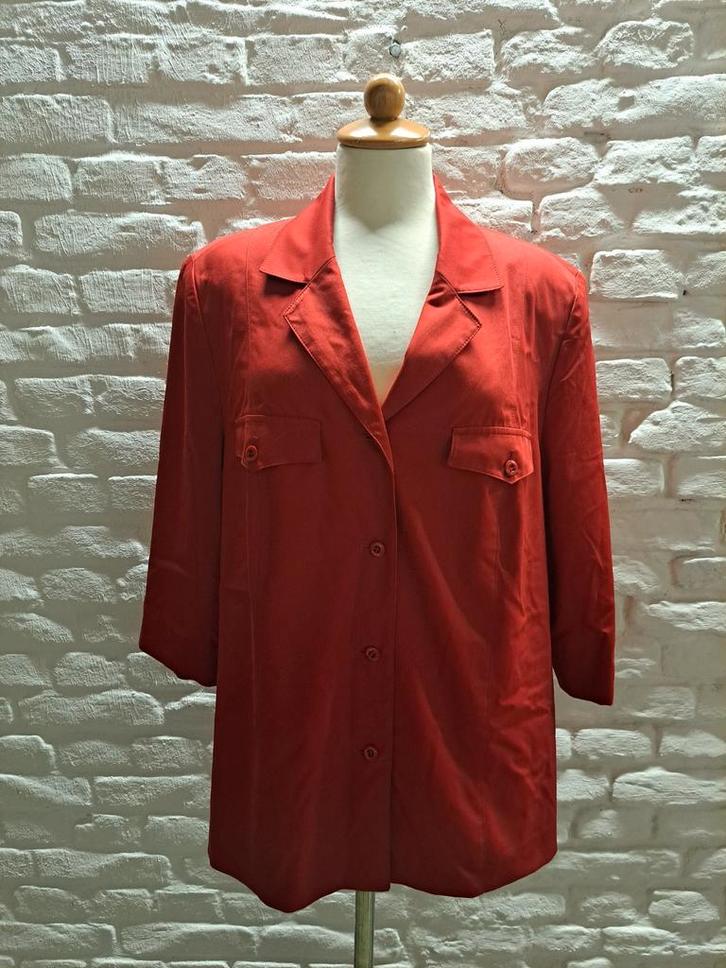 Bloese marcona maat 44, Kleding | Dames, Blouses en Tunieken, Zo goed als nieuw, Maat 42/44 (L), Rood, Verzenden
