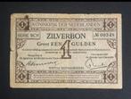 1 Gulden Zilverbon, 1917, Postzegels en Munten, Bankbiljetten | Nederland, Ophalen of Verzenden