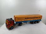 siku 1/55  volvo  eurotransport, Ophalen of Verzenden, Gebruikt, Bus of Vrachtwagen, SIKU