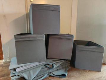 6x diverse kleuren Drona Ikea mandjes bakjes kallax beschikbaar voor biedingen