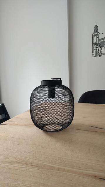Plafondlamp zwart staaldraad beschikbaar voor biedingen