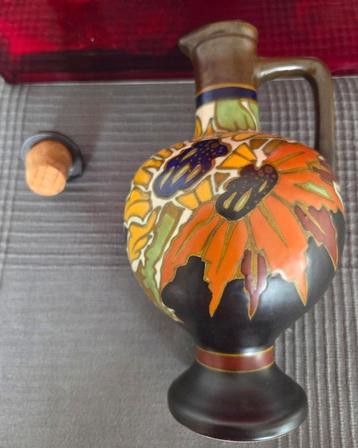 Karaf Gouds plateel Ivora decor Princess beschikbaar voor biedingen