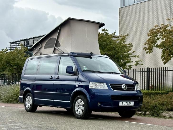 Volkswagen T5 California 2006 174PK 275000, Caravans en Kamperen, Campers, Bedrijf, tot en met 4, Buscamper of Camperbus, Volkswagen