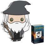 Niue Lord of The Rings Gandalf Chibi coin zilver munt 2021, Postzegels en Munten, Munten | Oceanië, Zilver, Ophalen of Verzenden