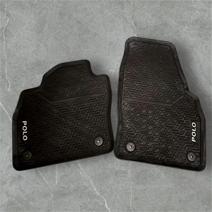 VW Volkswagen Polo 2022> Rubberen automatten vloermatten, Auto diversen, Automatten, Zo goed als nieuw, Ophalen of Verzenden