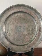 Geboorte Bord Tin rond 18e eeuw, Ophalen of Verzenden