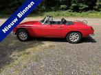 MG B 1.8 Roadster 1971 APK VRIJ Uniek ! (bj 1971), Auto's, Oldtimers, Achterwielaandrijving, Zwart, Cabriolet, 4 stoelen