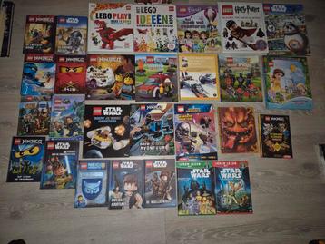 28x Lego boeken oa Star Wars + Ninjago  beschikbaar voor biedingen