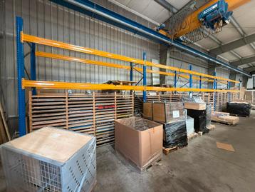 Zo goed als nieuwe palletstelling / magazijnstelling beschikbaar voor biedingen