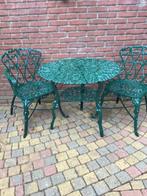 Brocant tuinset, Tuin en Terras, Tuinsets en Loungesets, Ophalen, Gebruikt, Aluminium