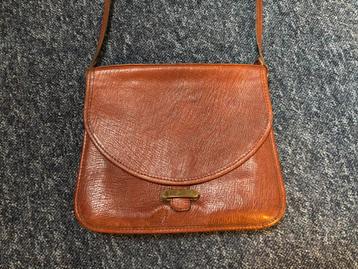Schitterende lederen tas schoudertas chestnut collection beschikbaar voor biedingen