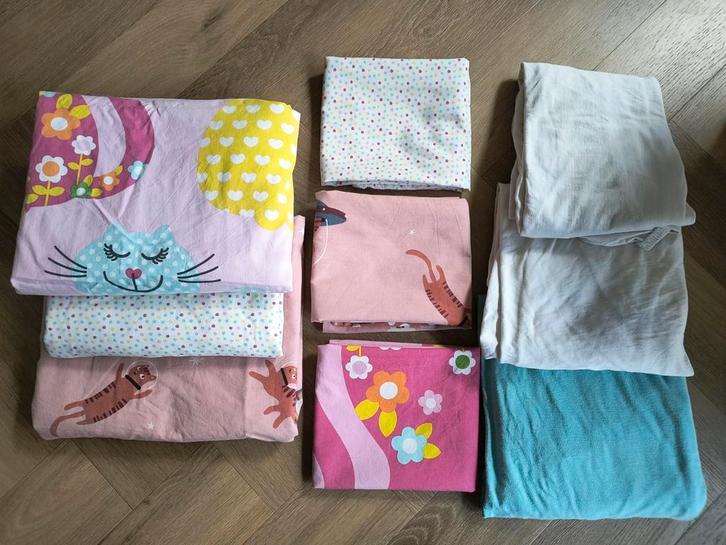 3x Beddengoed peuterbed Hema + 4-seizoendekbed Petit Amélie, Kinderen en Baby's, Kinderkamer | Beddengoed, Gebruikt, Dekbedovertrek