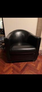 4 Lederen Fauteuils ophalen in Philippine of Aardenburg, Ophalen, 75 tot 100 cm, 50 tot 75 cm