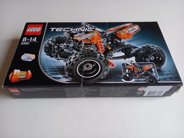 Lego Technic 9392 Quad Bike, Kinderen en Baby's, Speelgoed | Duplo en Lego, Zo goed als nieuw, Lego, Complete set, Ophalen of Verzenden
