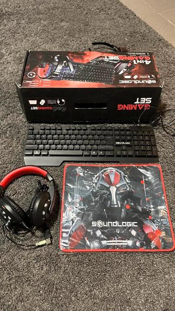 Soundlogic 4-in-1 Gaming Set (without the mouse) beschikbaar voor biedingen
