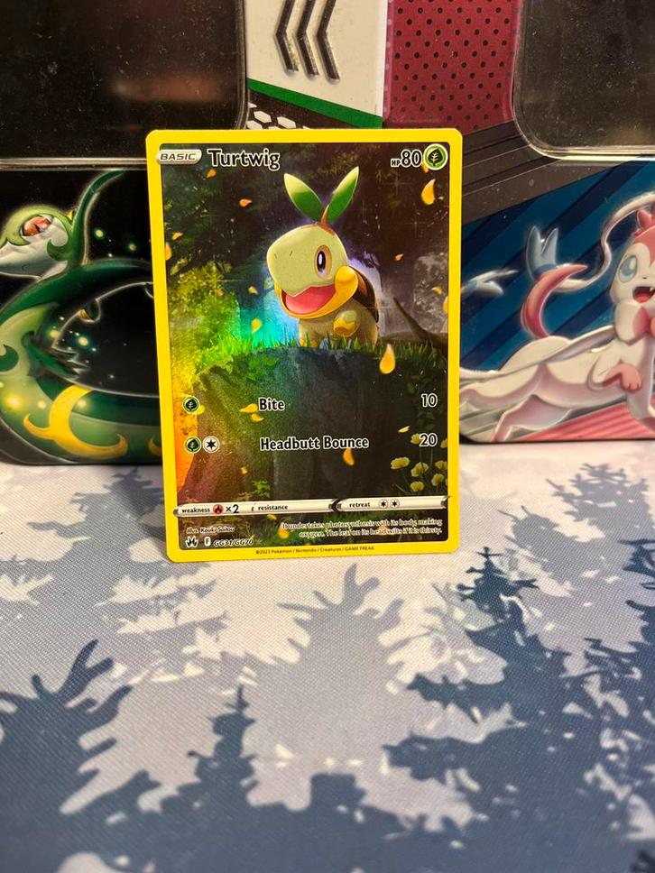 Turtwig (GG31/GG70), Hobby en Vrije tijd, Verzamelkaartspellen | Pokémon, Zo goed als nieuw, Losse kaart, Ophalen of Verzenden