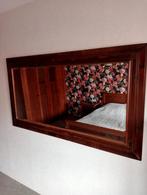 Grote spiegel met geslepen glas, Huis en Inrichting, Woonaccessoires | Spiegels, Ophalen, Gebruikt, 75 tot 100 cm, 150 tot 200 cm