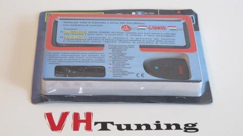 Lampa 7293.5 autoradio neon groen met sensoren 53x180MM, Auto diversen, Tuning en Styling, Ophalen of Verzenden