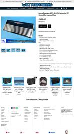 Soundstream LW1.800 Lil wonder III Monoblok versterker, Gebruikt, ., Ophalen of Verzenden, SOUNDSTREAM