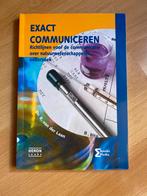 Exact communiceren, Boeken, Studieboeken en Cursussen, Ophalen of Verzenden, Beta, Zo goed als nieuw, HBO