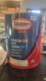 Glidden professional finish sp aqua satin ral 9010, Ophalen of Verzenden, Nvt, Nct, Nvt