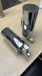 Zeep dispensers 2x, Ophalen, Zo goed als nieuw, Chroom, Douche