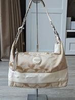 Coach hobo schoudertas (vintage), Ophalen of Verzenden, Gebruikt, Wit, Schoudertasje