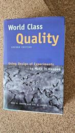 Studieboek: World Class Quality, Boeken, Ophalen of Verzenden, Zo goed als nieuw, Keki R. Bhote and Adi K. Bhote
