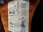 Advertentie van Nutricia Chocomel Frans Liszt 1959, Verzamelen, Merken en Reclamevoorwerpen, Ophalen of Verzenden, Gebruikt, Overige typen