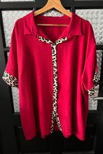 Nieuw rood pak panterprint, Kleding | Dames, Ophalen of Verzenden, Nieuw, Rood, Jurk