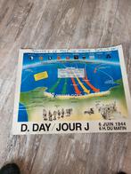 D-Day Jour J poster  - 6 Juni 1944 d day, Ophalen of Verzenden, Zo goed als nieuw, A1 t/m A3