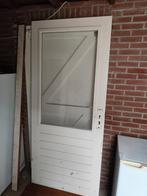 3slots deur met dubbel glas, Ophalen, 80 tot 100 cm, 200 tot 215 cm, Glas