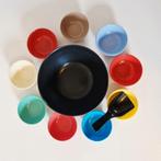 Fifties pinda stel tapas schaaltjes vintage servies jaren 50, Ophalen of Verzenden, Huis en Inrichting