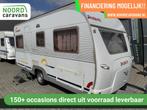 Dethleffs New Line 450 RONDZIT + VOORTENT +VASTBED, Caravans en Kamperen, Caravans, Serviceluik, Bedrijf, 750 - 1000 kg, Tot en met 4