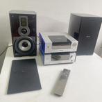 Philips MCD908 buizenversterker met DVD en boxen, Philips, Ophalen of Verzenden, Zo goed als nieuw, Microset