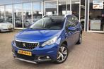 Peugeot 2008 1.2 PureTech Blue Lease CROSSWAY|AUTOMAAT | NAV, 1199 cc, Blauw, Leder en Stof, 630 kg