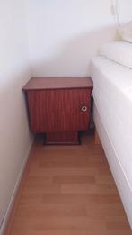 Vintage nachtkastjes, Huis en Inrichting, Ophalen, Gebruikt, Hout, Minder dan 55 cm