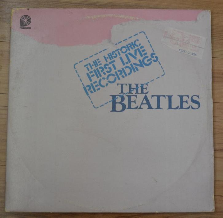 2LP vinyl The Beatles - the historic first live recordings, Cd's en Dvd's, Vinyl | Pop, Gebruikt, 1960 tot 1980, 12 inch, Ophalen