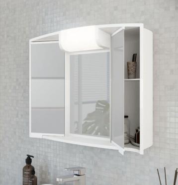 Alibert Angy Spiegelkast Wit - 59x50x15cm Nieuw! beschikbaar voor biedingen