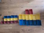 Opberg bakjes 27 stuks, Doe-het-zelf en Verbouw, Kratten en Dozen, Ophalen, Zo goed als nieuw, Minder dan 40 cm, Minder dan 35 cm