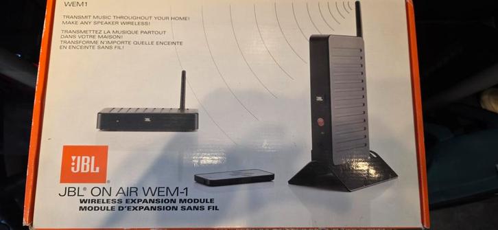 JBL On Air WEM-1 Draadloze Uitbreidingsmodule, Audio, Tv en Foto, Overige Audio, Tv en Foto, Gebruikt, Ophalen of Verzenden