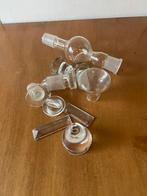 Glazen doppen, Ophalen, Zo goed als nieuw, Glas