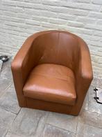 Gratis afhalen leren fauteuil, Ophalen, Gebruikt, 50 tot 75 cm, Leer
