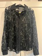 * nieuw * G. Ricceri zwarte kanten blouse L, Zwart, Maat 42/44 (L), Nieuw, Ophalen of Verzenden