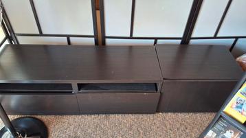 ikea 2 delig tv kastje