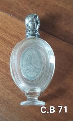 ANTIEK PARFUMFLESJE MET ZILVER., Ophalen of Verzenden, Zilver